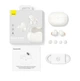 Наушники BASEUS Bowie TWS WM05 |BT5.2, 35/400mAh, ANC, 5h| (NGTW200002) white - изображение 5