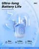 Навушники ACEFAST T9 Crystal (Air) color bluetooth earbuds Glacier Blue - зображення 3