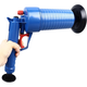 Пневматический очистной пистолет для унитазов Toilet dredge GUN PRO высокого давления Голубой - изображение 1