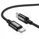 Кабель HOCO X91 Radiance 60W charging data cable for Type-C to Type-C(L=3M) Black - изображение 2