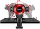 Автомобільний тримач холдер Baseus Osculum Type Gravity Car Mount SUYL-XP09 Black-Red - зображення 3