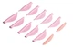 Валики (бигуди) для ламинирования Pinky Shiny Pads (XS, S, M, L, XL) Zola 6 пар - изображение 7