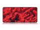 Ігрова поверхня WorkPlaceShop GAME 3D RED MAT 400х900 мм - зображення 1
