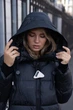 Зимняя женская короткая oversize куртка YIMOSIS L черная 116152 - изображение 3