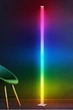 Торшер RGB напольный 150 см с пультом разноцветный светодиодный LED светильник в спальню торшеры LED в гостиную Videx TF20 10W RGB теплый холодный USB 5V 2A торшеры - изображение 1