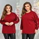 Стрейчева туніка мод FILA - 3694 червоний 60-62 - изображение 3