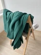 Плед Owl EMERALD 160x225 см Зелено-изумрудный - изображение 3
