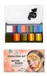 Аквагрим на водной основе Watercolor Art 10 сплит-кейков + кисточка - изображение 10