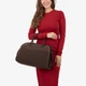Сумка женская кожаная саквояж большая Regina Notte Travel bag 3787 Шоколад - изображение 2