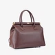 Сумка жіноча шкіряна саквояж середня Regina Notte Travel bag 3201 Бордовий - зображення 3