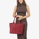 Сумка женская кожаная тоут средняя Regina Notte Tote 3763 Винный - изображение 2