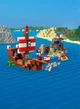 Детский конструктор Minecraft приключения на пиратском корабле набор из кубиков фигурками пирата зомби черепахи попугая 404 детали пушки пиратский флаг компас карта сундук с кладом развивающая игрушка для мальчиков и девочек DobraMAMA 73303 - изображение 4