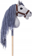 Koń na kiju Tootiny Hobby Horse HoppiHorse A3 Szary (5907630902030) - obraz 4