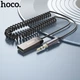 Ресивер Bluetooth Hoco E78 Benefit car AUX BT receiver with cable 1.2m, BT5.3, 3.5mm Gray - зображення 3