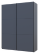 Шкаф купе Doros G-Caiser Графит 2 ДСП / 3 части 180х60х240 (42005089) - изображение 1