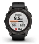 Смарт-годинник Garmin Fenix 7 Pro Sapphire Solar Carbon Gray DLC Titanium with Black Silicone (010-02777-54) - зображення 11