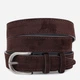Ремень женский из натуральной замши Vintage leather-20791 129 см Темно-коричневый - изображение 1
