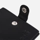 Мужское портмоне кожаное Shvigel leather-16474 Черное - изображение 5
