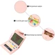 Женский вертикальный кошелек из натуральной кожи пудрового цвета Tony Bellucci (bg220fash19) - изображение 4