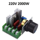 Регулятор мощности AC - диммер 2000W 220V фазовый симисторный BTA-16 - изображение 1