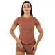 Футболка жіноча спортивна для фітнесу Zelart VSX 2382 розмір M (165-168см) Terracotta - зображення 3