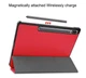 Чехол Smart Case на Samsung Galaxy Tab S10 Plus (12.4") / чехол для планшета с функцией подставки / (синий) - изображение 6