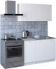 Кухня Roko Мелани 120х200х60 см under the order Белый + Столешница (20200046694) - изображение 1