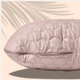 Подушка П-образная для сна и отдыха Sleepingg стеганная U-shape с наволочкой на молнии антиаллергенная для беременных для тела для мужчин 140х75х20 см (4820182653421) - изображение 9