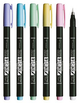 Набір різнокольорових маркерів Tombow Brush Pastel 6 шт (4003198111745) - зображення 2