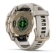 Смарт-часы Garmin Fenix 8 43 mm AMOLED Sapphire, Soft Gold with Fog grey/dark sandstone silicone band (010-02903-11) - изображение 5
