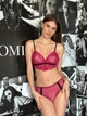 Бюстгальтер женский кружевной мягкая чашка Felisiya Lingerie Малиновое вино 2001-910 Оne size - изображение 1