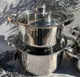 Набір каструль з неіржавкої сталі із товстим дном Edenberg EB-3734 (8 предметів ) - зображення 3