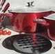 Набор кастрюль котлов с мраморным покрытием Edenberg EB-7421 (8 предметов) Красный - изображение 4