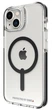 Чехол противоударный ZAGG Gear4 Piccadilly MagSafe Clear Case для Apple Iphone 13/14/15 Прозрачный + Black - изображение 1