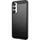 Силиконовый (TPU) чехол MOFI Carbon Fiber для Samsung Galaxy A16 (A165) - Black - изображение 2