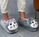 Домашние Тапочки Игрушки Кигуруми Kigurumi Кот Чи Мягкие Теплые Для Девочки Серый 30-36 (Д753053) - изображение 4