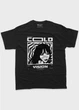 Чоловіча футболка MODNO з STREETWEAR принтом "COLD" Premium Cotton L Чорний (TS002-100-1-033-BL-M) - изображение 1