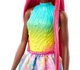 Лялька Барбі Дрімтопія Єдиноріг з волоссям кольору фуксії Unicorn Magenta Fantasy Hair (HRR01) - зображення 5