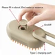Паровая расческа для вычесывания шерсти кошек и собак UKC 3в1 Steamy Brush (057k) - изображение 6