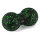 Масажний набір PowerPlay PP_4015 EPP Foam Roller Set 4in1 (2-ва роли + 2-ва м'ячі) Чорно-зелений - изображение 5