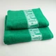 Комплект махровых полотенец Новогодние Merry Christmas Елки 2шт GM Textile 50х90см, 70х140см 500г/м2 (Зеленый) - изображение 1