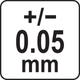 Штангенциркуль ШЦ-1-150 мм ± 0,05 мм VOREL (15100) - зображення 4