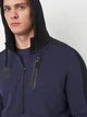 Худи утепленное мужское Umbro Terrace Half Zip Hoodie 66540U-9T7 XL Темно-серое (5063178232777) - изображение 4