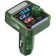Автомобильный FM-трансмиттер ресивер Aspiring Wave 11 PD 54W LED Bluetooth QC3.0 2хUSB-C 36W Green (WA.7002) - изображение 1
