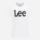 Футболка хлопковая женская Lee 112109470 L Белая (5400919939104) - изображение 6
