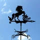 Флюгер маленький на крышу Конь 2, ветряк на беседку, колодец, забор - изображение 1
