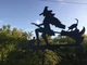 Флюгер на дах Відьма, Баба Яга 2, вітряк на будинок - зображення 2