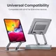 Настільна підставка для планшету ноутбука UGREEN LP339 Mac book iPad Pro iPhone Xiaomi Silver (90396) - зображення 3