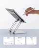 Настільна підставка для планшету ноутбука UGREEN LP339 Mac book iPad Pro iPhone Xiaomi Silver (90396) - зображення 11