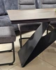 Стіл обідній розкладний WESTIN CERAMIC Бронзовий Ossido Bruno / Чорний мат (160-240)X90 WESTINBROC160 Signal - зображення 9